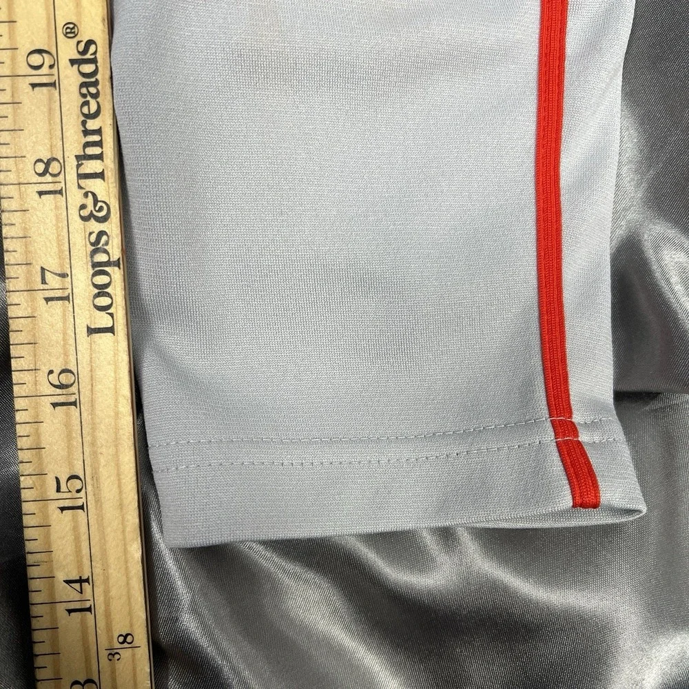 Nike Boys Vapor Select Baseball Pants Gray Red Piping XS -BQ6443-056 Youth Gear‎